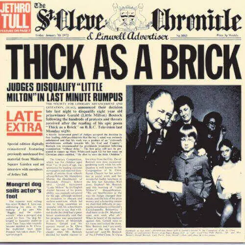 Jethro Tull Thick As A Brick