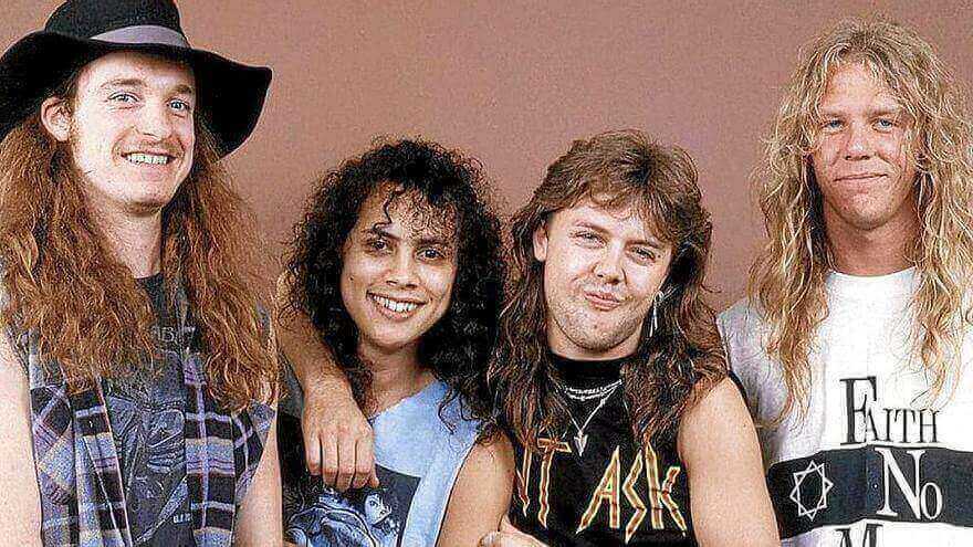 Metallica con Cliff Burton