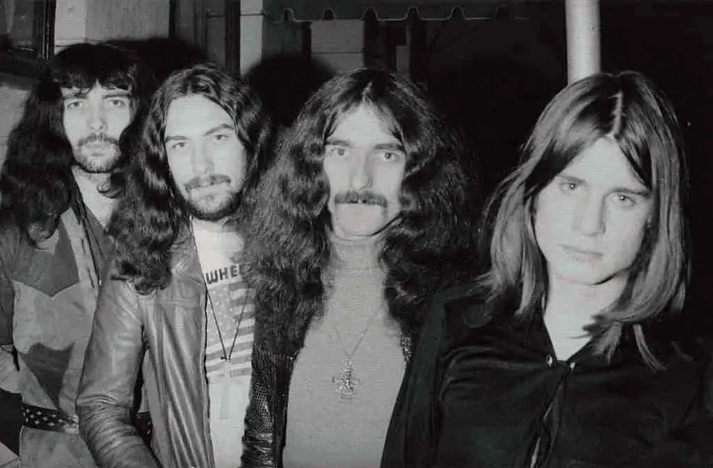 Ozzy Osbourne con Black Sabbath